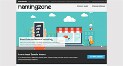 Desktop Screenshot of namingzone.com
